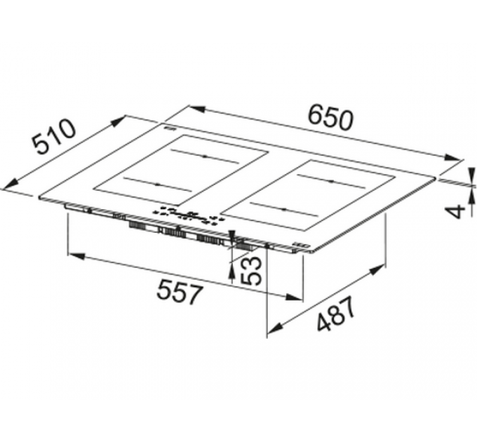 Варочная панель Franke FMA 654 I F KL BK (108.0704.935) индукционная