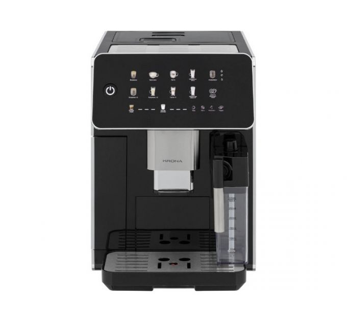 Кофемашина KRONA Automatische Kaffeemaschine Black 19 Bar