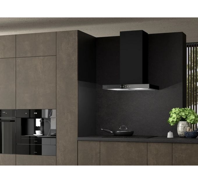 Вытяжка KRONA ONYX 600 GLASS black S