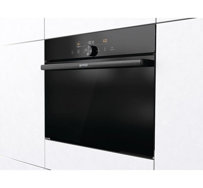 Духовой шкаф Gorenje BCM4547DG компактный с СВЧ