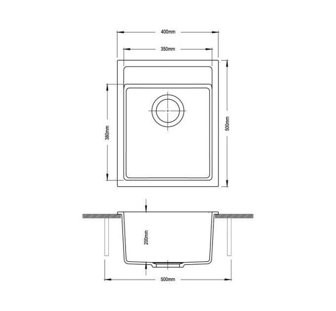 Мойка Longran Ultra ULS400.500 - 08 Colorado