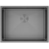 Мойка Paulmark Next 58 uni PM215844-GM, вороненая сталь