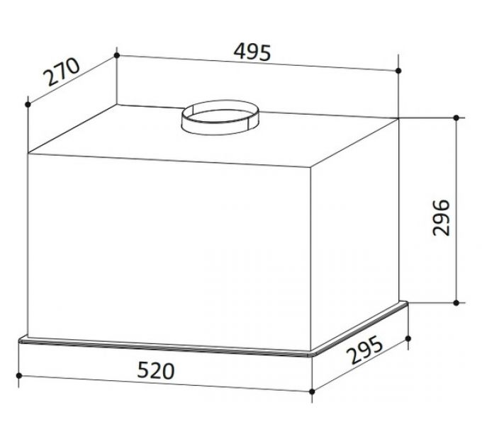 Вытяжка EXITEQ EX-1436 white