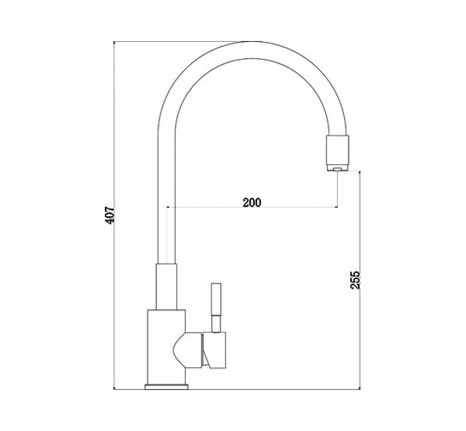 Смеситель Ukinox UM2106 SS