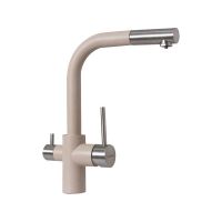 Смеситель Florentina Кристалл песочный