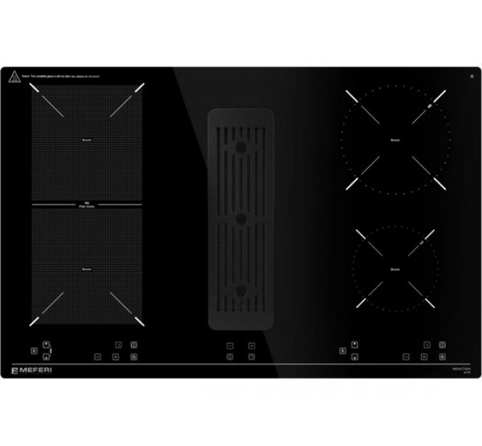 Варочная панель MEFERI XSMART35IX ULTRA индукционная с вытяжкой