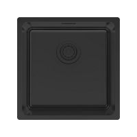Мойка Paulmark Yuni 44 uni YU44-MBN, матовый черный