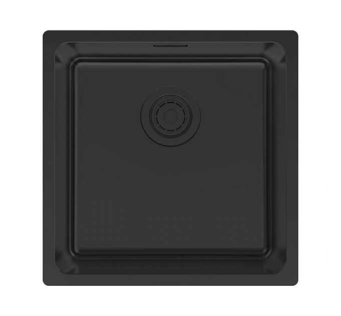 Мойка Paulmark Yuni 44 uni YU44-MBN, матовый черный