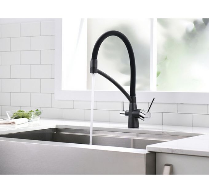 Смеситель Paulmark Siegen Si213111-BLM (418), черный