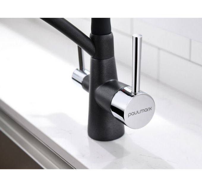 Смеситель Paulmark Siegen Si213111-BLM (418), черный