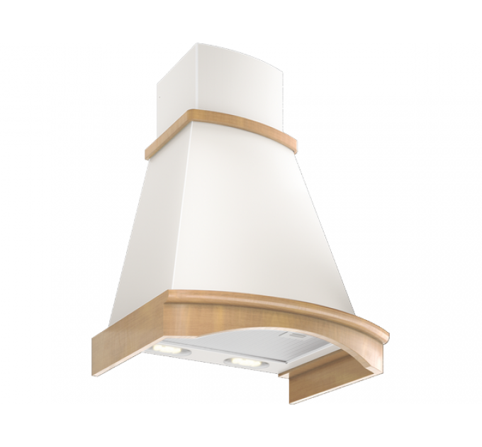 Вытяжка Elikor Ротонда 50П-650-П3Л бежевый/дуб неокр.