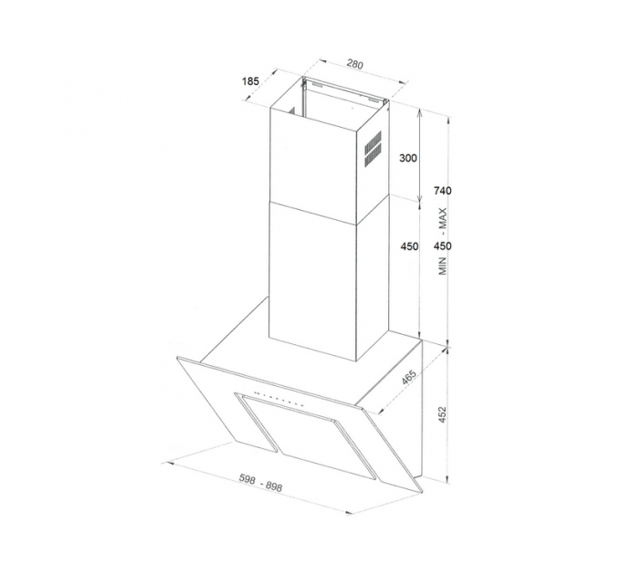 Вытяжка Kuppersberg F 660 W