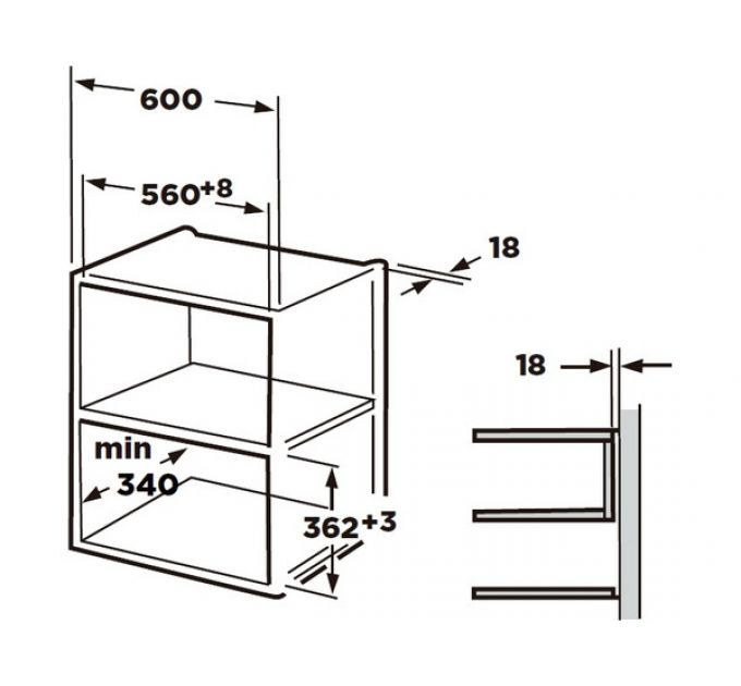СВЧ - печь Midea MI92200GB