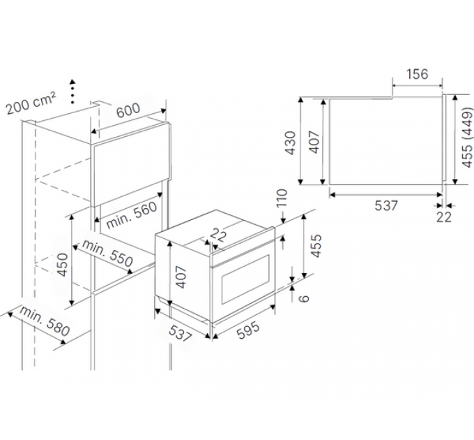 Духовой шкаф Kuppersbusch CBP 6332.0 S4 компактный