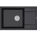 Мойка Paulmark Flugen 60 PM317850-BL, черный гранит