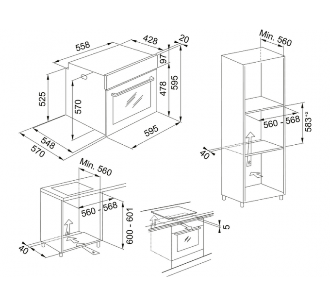 Духовой шкаф Franke FSL 86 H XS (116.0609.446)