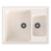 Мойка Gamma Stone GS-19 белый 331