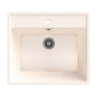 Мойка Gamma Stone GS-21 белый 331