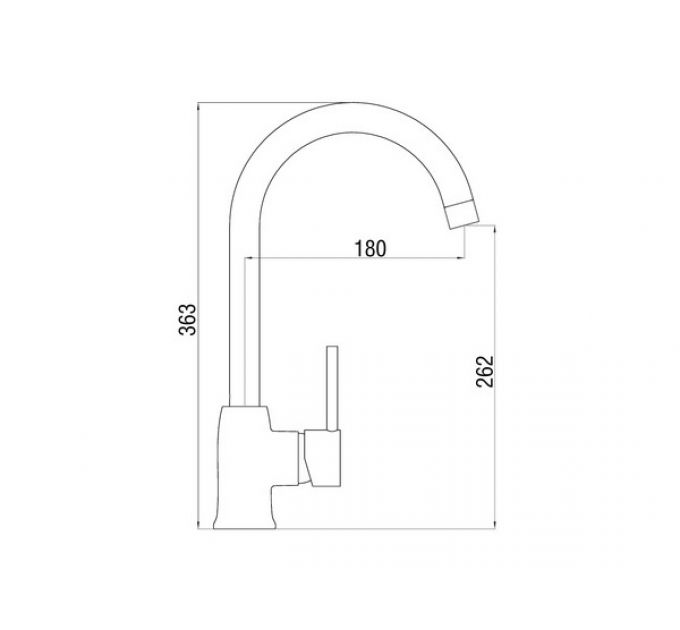 Смеситель Ukinox UM2102 SS