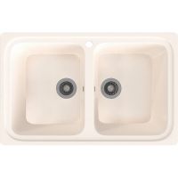 Мойка Gamma Stone GS-12 белый 331