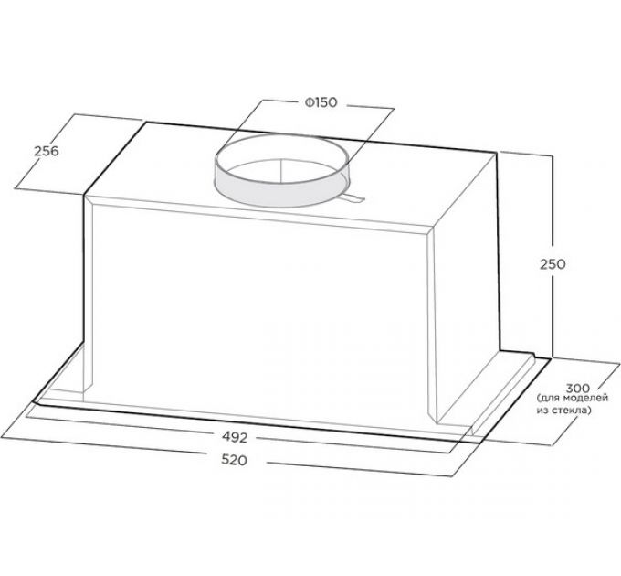 Вытяжка Midea MH60I970GW