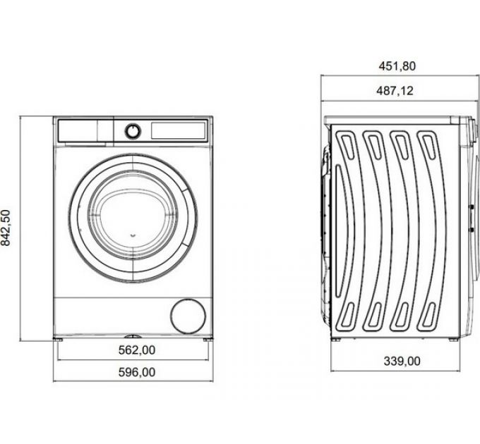 Стиральная машина Jacky's JW 6W12L0N