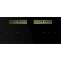 Варочная панель Kuppersbusch KMI 12850.0 SR-E Gold индукционная с вытяжкой