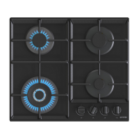 Варочная панель Gorenje GTW641EB газовая