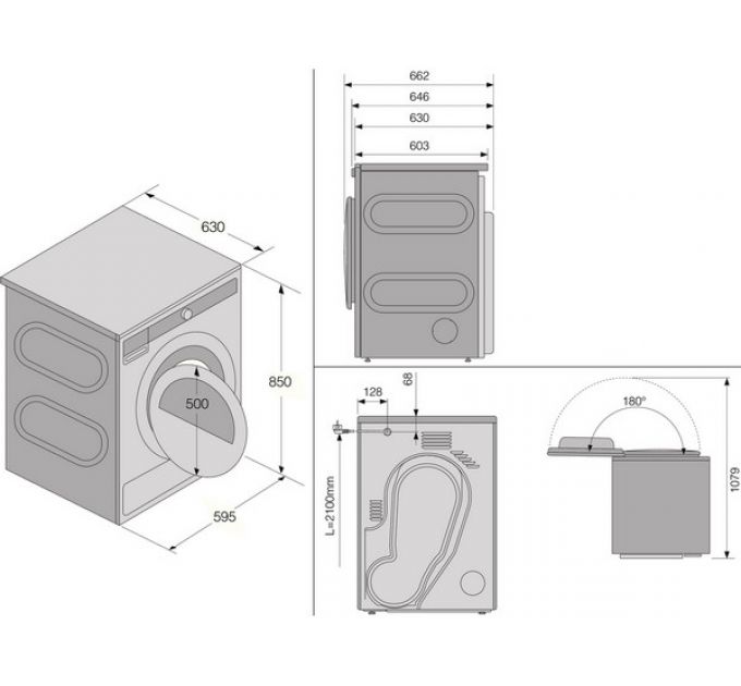 Сушильная машина ASKO T108HW