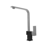 Смеситель Florentina Сильвер черный