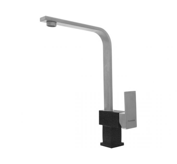 Смеситель Florentina Сильвер черный