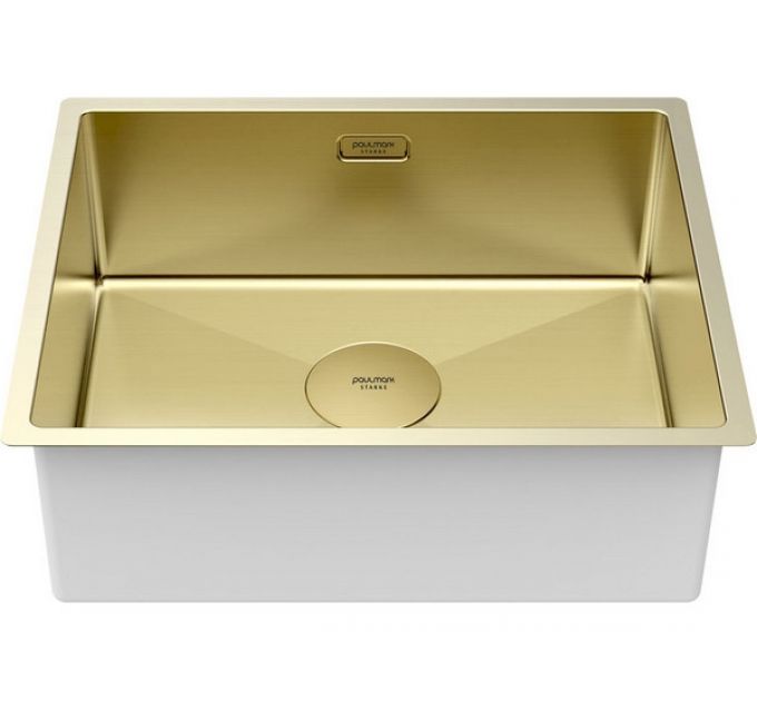 Мойка Paulmark Next 54 uni PM215444-LG, светлое золото
