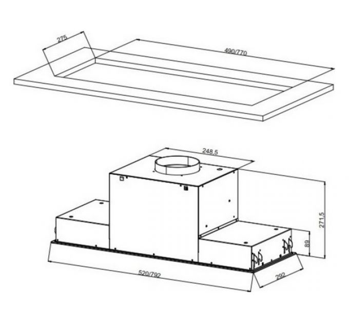 Вытяжка Jacky's JV BW982