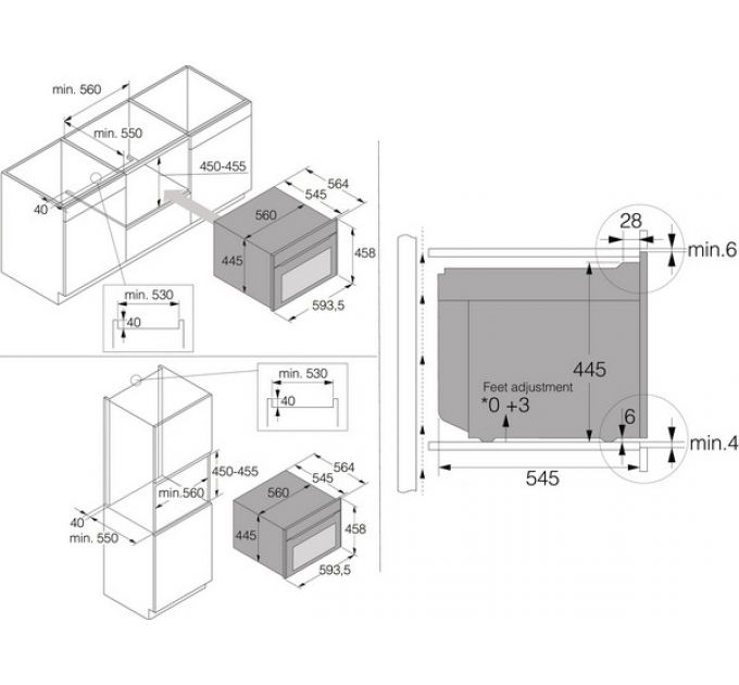 СВЧ-печь ASKO OM54BGH