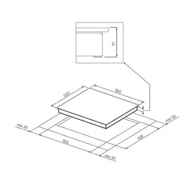Варочная панель GRAUDE EK 60.0 S электрическая