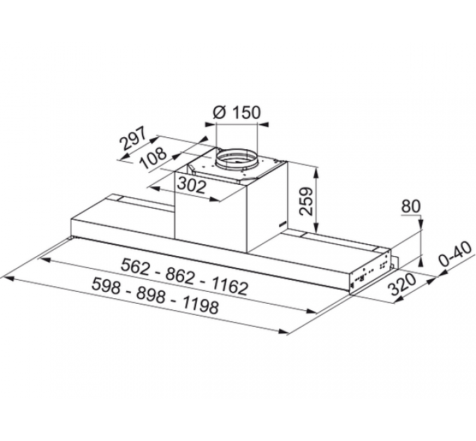 Вытяжка Franke Style Pro FSTPRO 608 (305.0522.798)