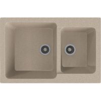 Мойка Gamma Stone GS-13 песочный 302