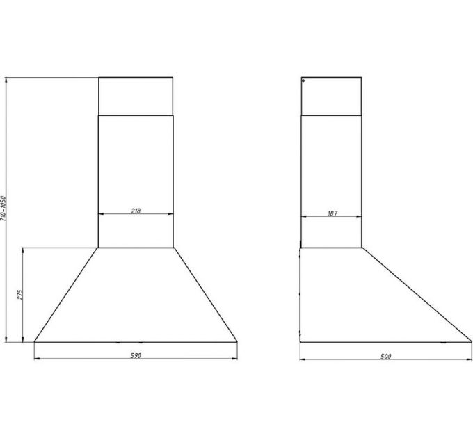 Вытяжка Elikor Silver Storm 60Н-650-П3Л нерж