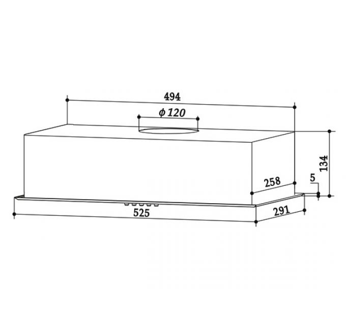 Вытяжка EXITEQ EX-1276