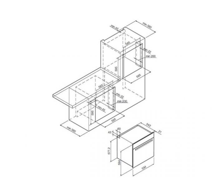 Духовой шкаф GRAUDE BM 60.2 S