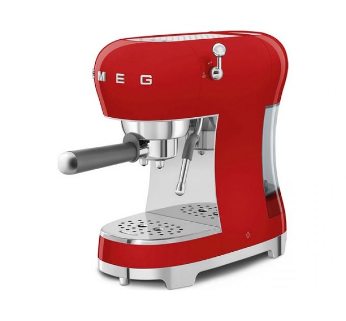 Кофемашина-эспрессо SMEG ECF02RDEU красный