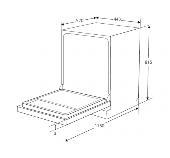 Посудомоечная машина Kuppersberg GIM 4578