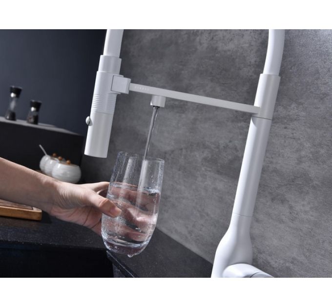 Смеситель Paulmark Magneto One Ma213188-WH, белый