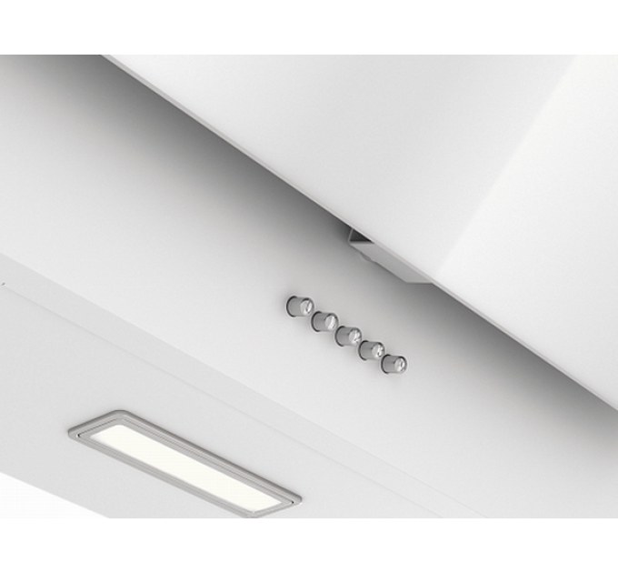 Вытяжка Elikor Коралл 50П-430-К3Д белый/белое стекло