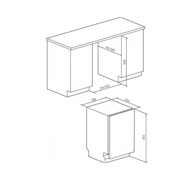 Посудомоечная машина GRAUDE VG 60.0
