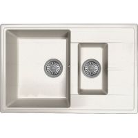 Мойка Dr.Gans Gelcoat Оливия 740К белый