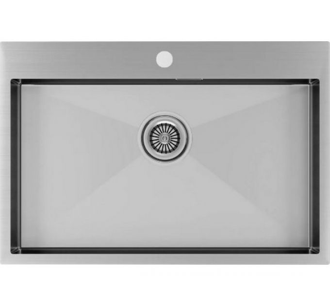 Мойка Paulmark Kroner 75 PM217551-BS, брашированная нерж. сталь