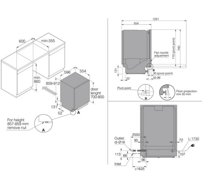 Посудомоечная машина ASKO DFI778UXXL