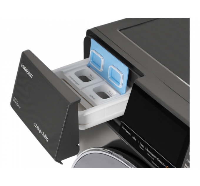 Стирально-сушильная машина HIBERG i-DDQ6A - 12814 Sd