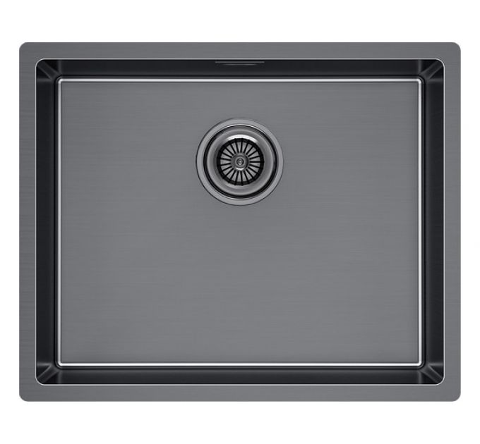 Мойка Paulmark Lassan 54 uni LA54-GM, вороненая сталь